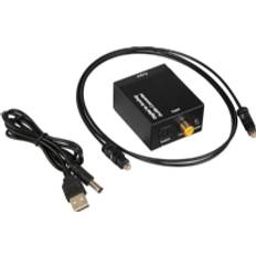AV-adapter Blow 91-201# Optisk toslink dac til 2xrca-konverter