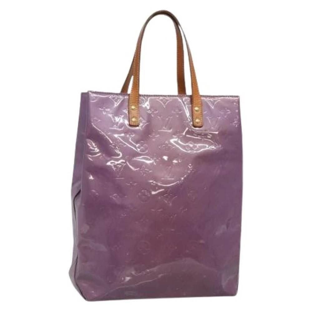 Louis Vuitton Vintage Pre-owned Laeder louis-vuitton-tasker - Vintage - Dame - Lilla - ONE SIZE - Tyl