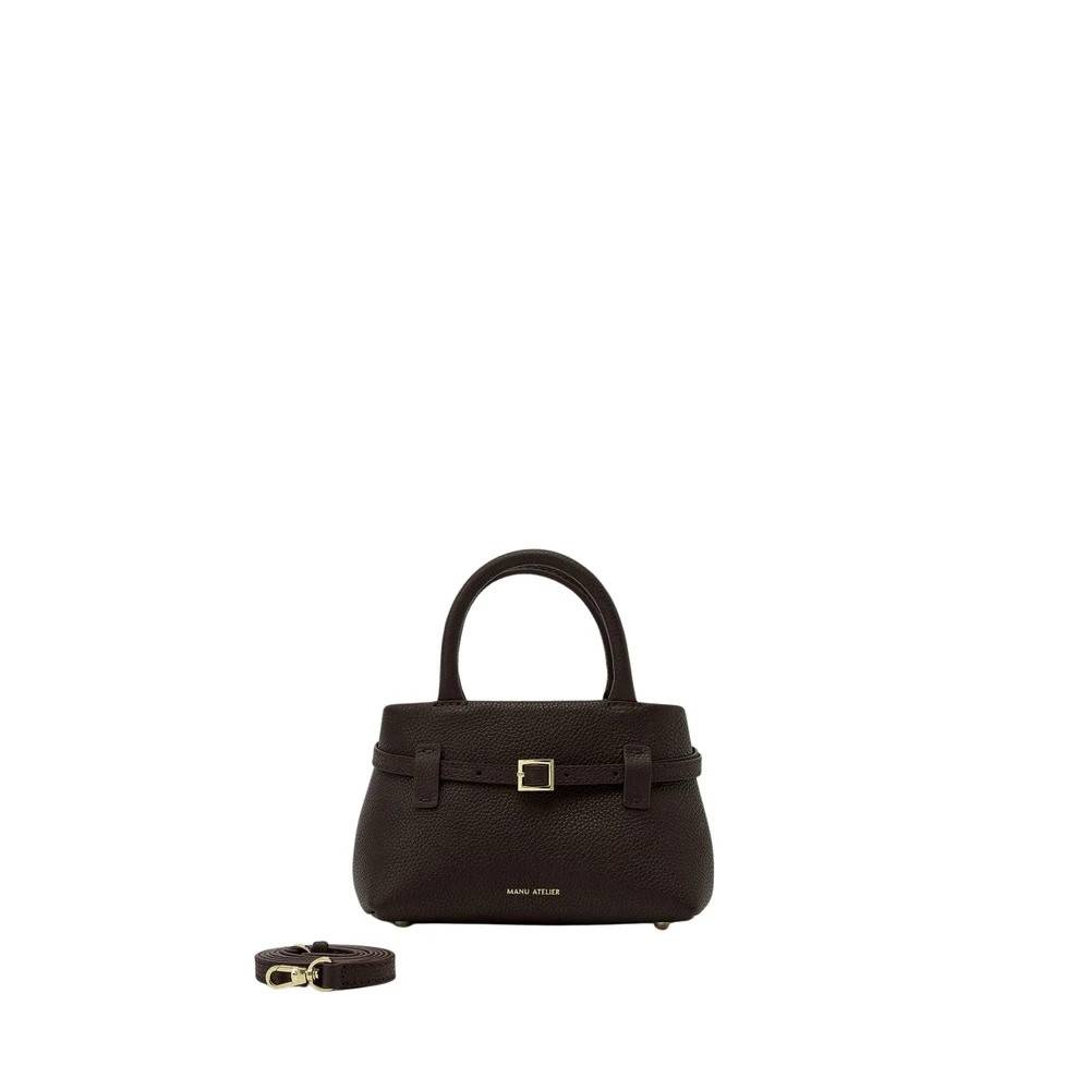 Manu Atelier, Tasker , Dame, Brun, ONE SIZE, Uld, Bag Manu Atelier