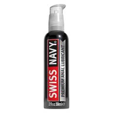 SWISS NAVY - Premium Silikonbaserad analt glidmedel - Långvarig silkeslen formula - Högkvalitativa ingredienser för fantastiska resultat - 59ml
