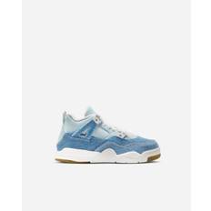 Nike Jordan 4 Retro TEX (Børn) | Hvid | Størrelse: 33K - WORN BLUE - 33K