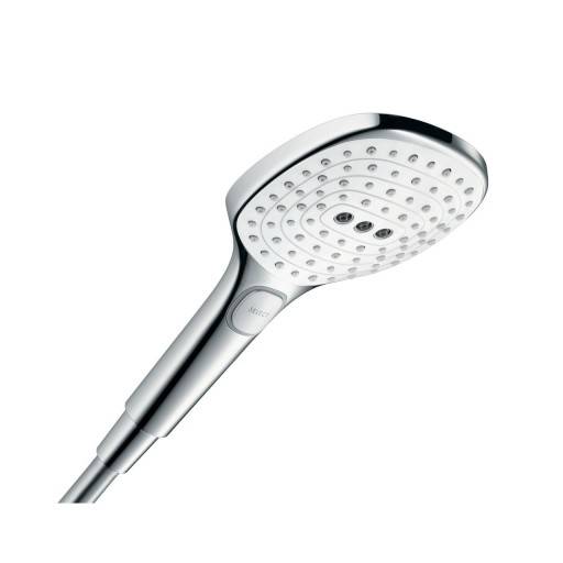 Hansgrohe Raindance Select E 120 håndbruser, krom/hvid