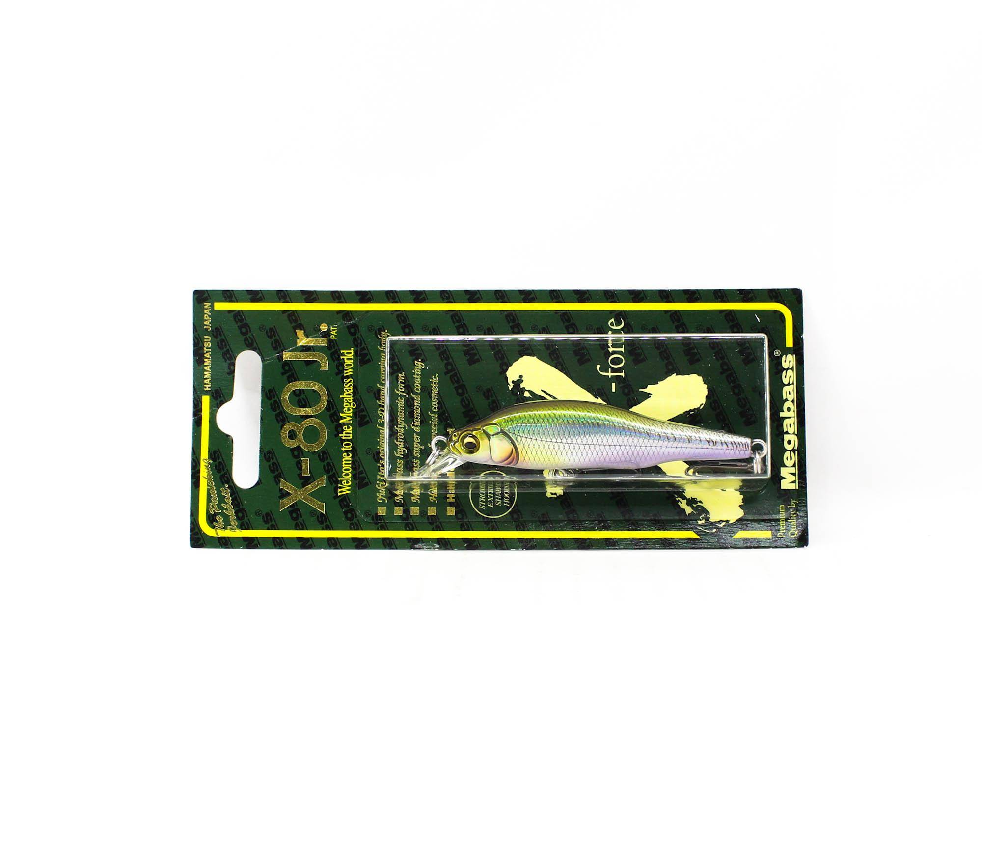 Megabass X-80 JR Suspend Minnow Bete LZ Wakasagi (0050)