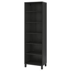 IKEA - BESTÅ skab, sortbrun, 60x40x202 cm
