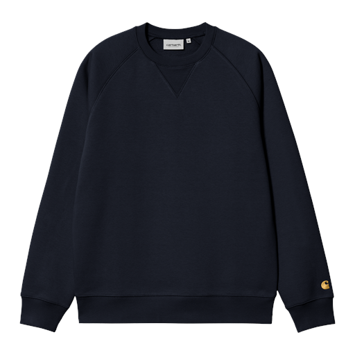 Chase Sweatshirt, Dark Navy/Gold, XS