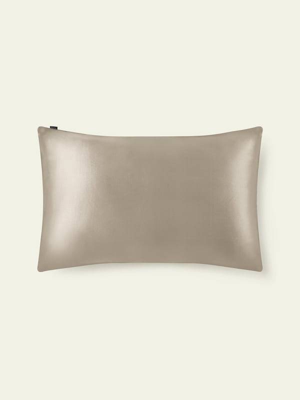 LilySilk 22 Momme Örngott i Silvergrå (35x55cm) - Siden, Mjuk & Slät