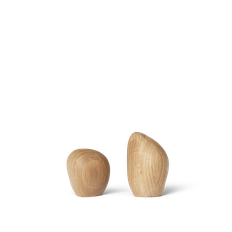 Cairn Salt and Pepper Shakers - Set of 2 - Oak