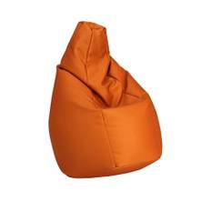 Zanotta - Sacco Small, Läder: Kat. 99 - 0411 - Sittpuffar - Vit - Läder/Plast