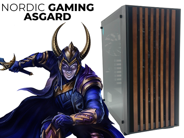 Nordic Gaming Asgard Loke V6 Gaming PC | i5 16GB ARC B580 1TB --> Levereras till oss, forväntat leveransdatum hos dig 28-02-2026