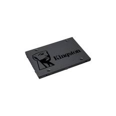 Kingston A400 SSD, 480GB, 2,5", SATA 6Gb/s, NAND TLC Flash - Svart