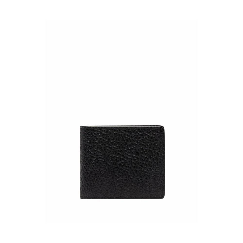 Maison Margiela Læderkortholder Pung Kontrastsømning - Accessories - Herre - Sort - ONE SIZE - Læder