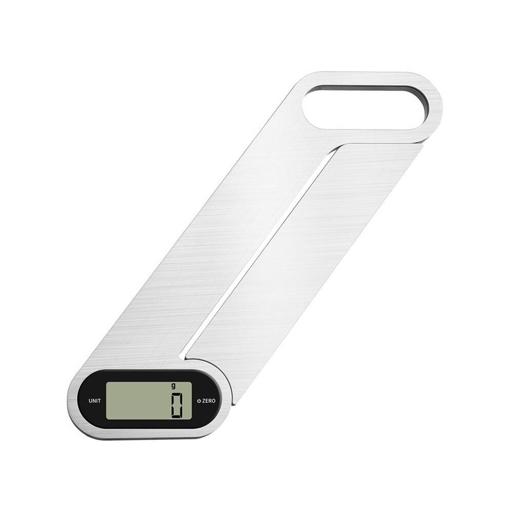 Fällbar Skala Digital Köksskala Mycket Noggrann Kompakt Liten Skala med LCD-Display, Bärbar Reseskala