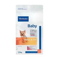 Virbac HPM Baby Dog Small & Toy. Hundefoder til hvalpe af lille race (dyrlæge diætfoder) 1,5 kg