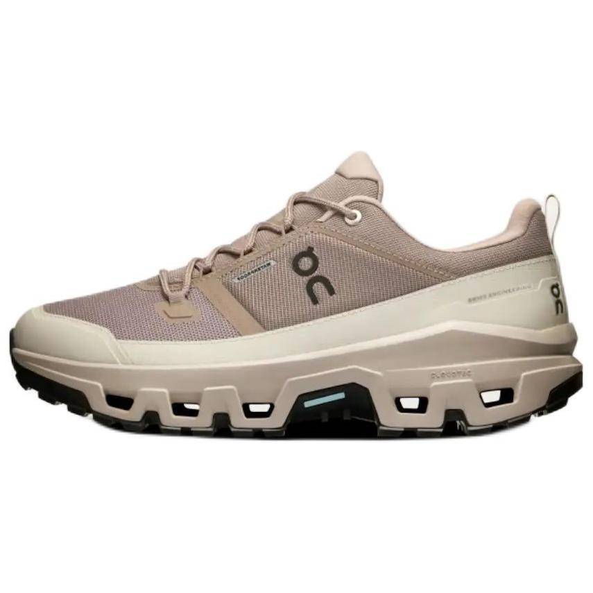 ON Cloudrock Low Waterproof Cinder Fog Herr Sneakers Grå 3MF10252566 44