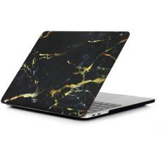 Trolsk Marble Case (Macbook Air 13) - Svart/guld