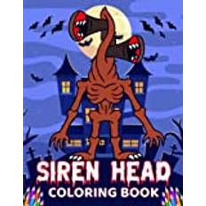 Siren Head Coloring Book: Kids and adult coloring book who loves siren head, 68 unique pages (gift for siren head lover)