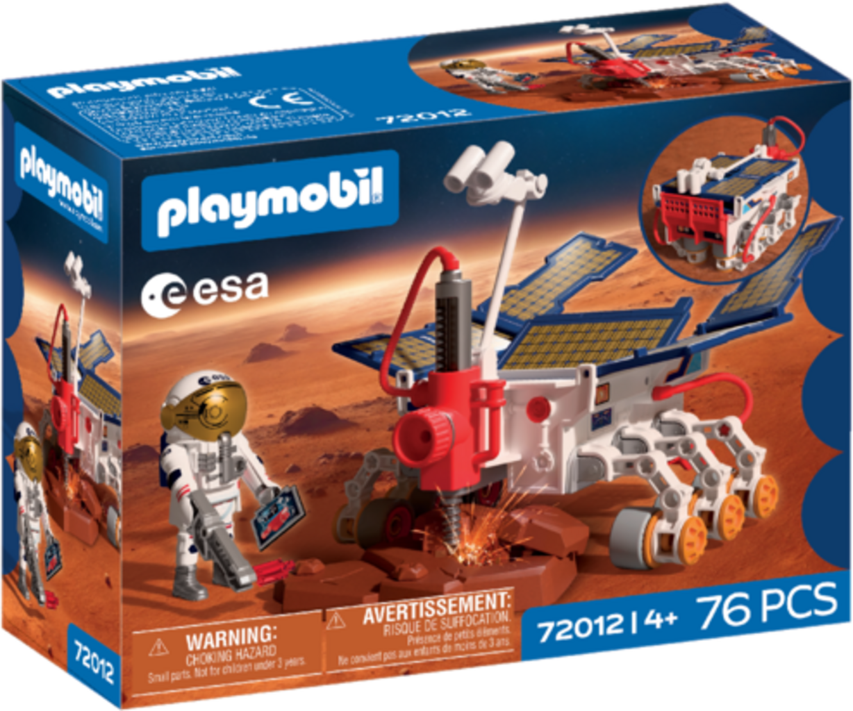 PLAYMOBIL 72012 -​ ESA: Marsutforskningsrover
