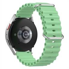 För Xiaomi Watch S1 Active / S1 Pro / Watch Color / Samsung Galaxy Watch 3 45 mm Silikon Ocean Strap 22 mm Sport Watch Band med justerbar spännslinga