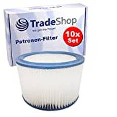 10 x patronfilter/ersättningsfilter/veckfilter/luftfilter för Nilfisk Attix 550-01 550-11 550-21 550-2M 751-11 751-21 791-21 751-2M 30-01