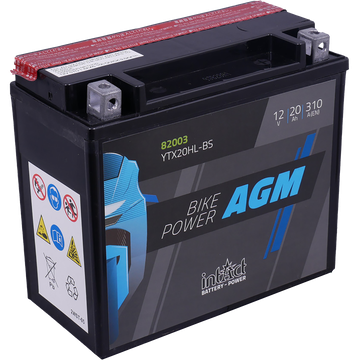 YTX20HL-BS batteri til MC og ATV 12V 18Ah (175x86x155mm) 82003