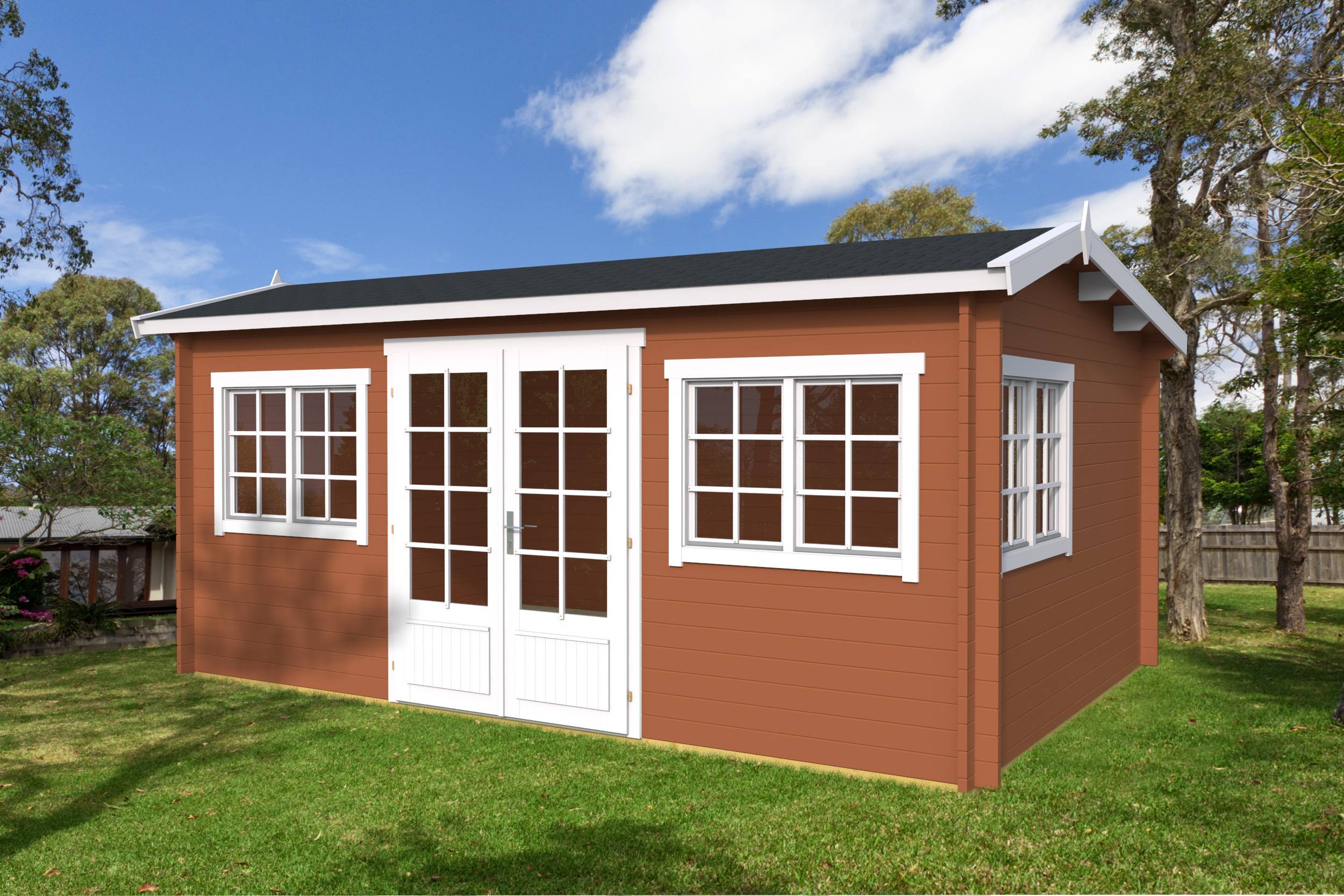 Swindon Friggebod / Förråd 16,2 m2, 40mm