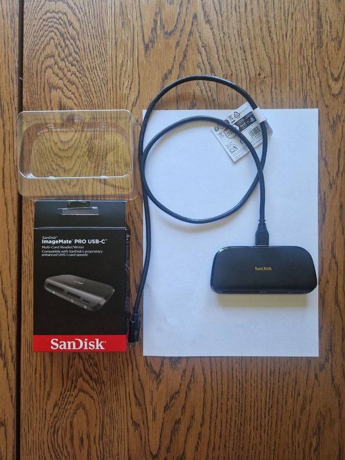 SanDisk ImageMate PRO USB-C Multi-Card Reader/Writer SDDR-A631