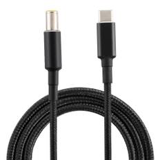 Strømstik 7.9x5.0mm (han) til Type-C (han) PD 100W adapter kabel - 1.8m