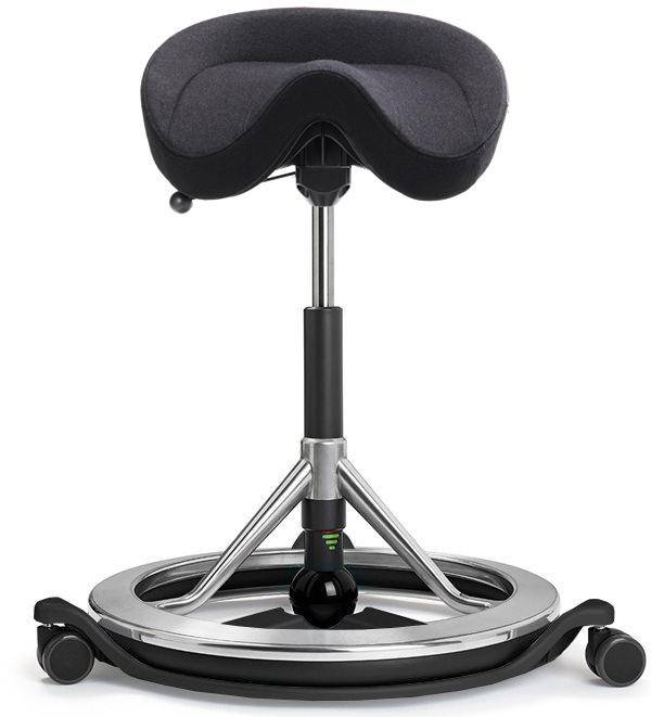 Sadelstol - Backapp Smart Med Hjul - Nordic Wool