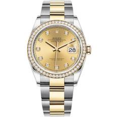 Rolex Damklocka 126283RBR-0004 Datejust 36 Guld/18 karat gult guld