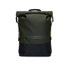 Unisex Green Trail Rolltop Backpack