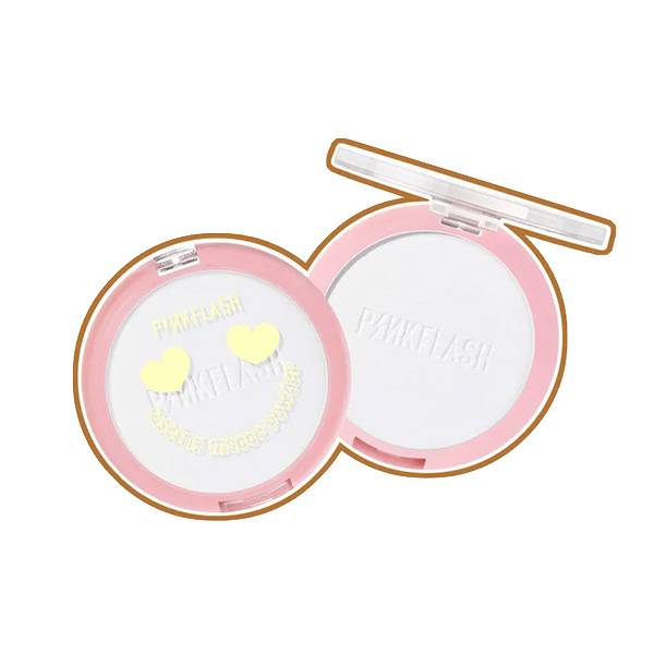 Pinkflash - Lasting Matte Pressed Powder - 5.5g - 000 All Skin Tones - White