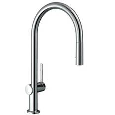 hansgrohe Talis M54 køkkenarmatur 210 2jet, med udtræk, krom. C-tud