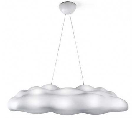 NEFOS sky inde og udendørs loftlampe 170 x 82 cm - Hvid