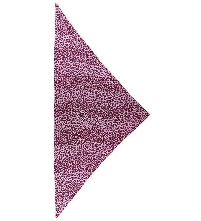 Lala Berlin Tørklæde - 162x85 - Triangel M - Burgundy Leo - Lala Berlin - OneSize - Tørklæde