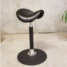 Egholm Dynamic Sadelstol Dolce Kunstlæder Krom 37 - 50 cm