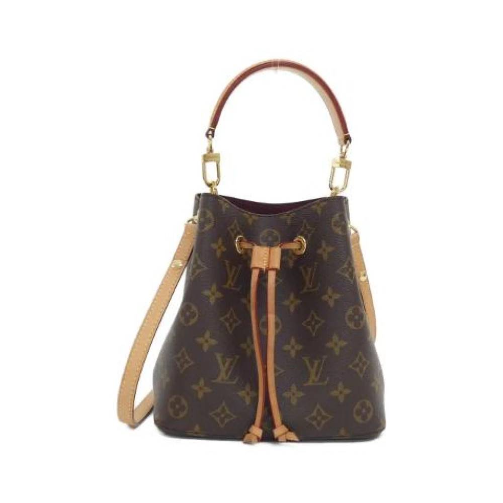 Louis Vuitton Vintage Pre-owned Neo Noe BB Monogram Skuldertaske - Vintage - Dame - Brun - ONE SIZE - Uld