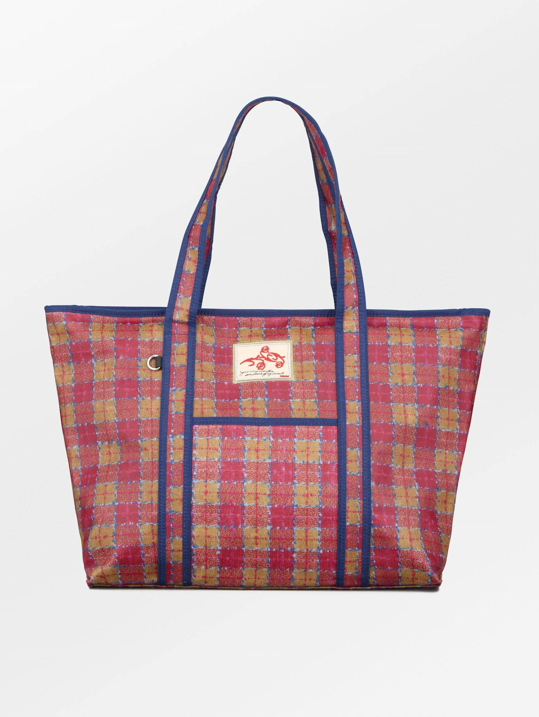 Checky Coated Aubrey Bag