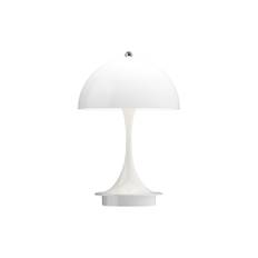 Panthella 160 Portable Bordlampe, Opal White