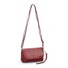 The Monte Small Flap Bag 20cm, Röd