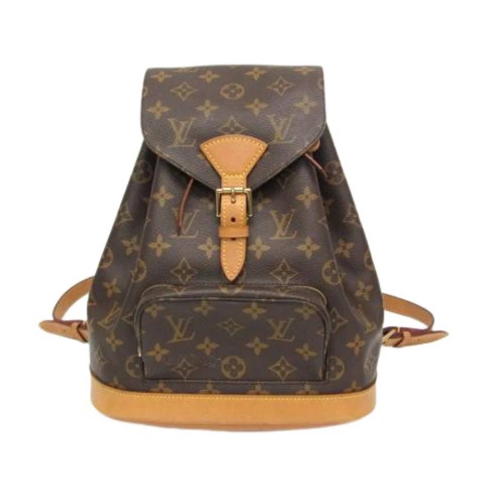 Louis Vuitton Vintage - Pre-owned Canvas Ryggsäck Vintage - Dam - ONE Size - Läder