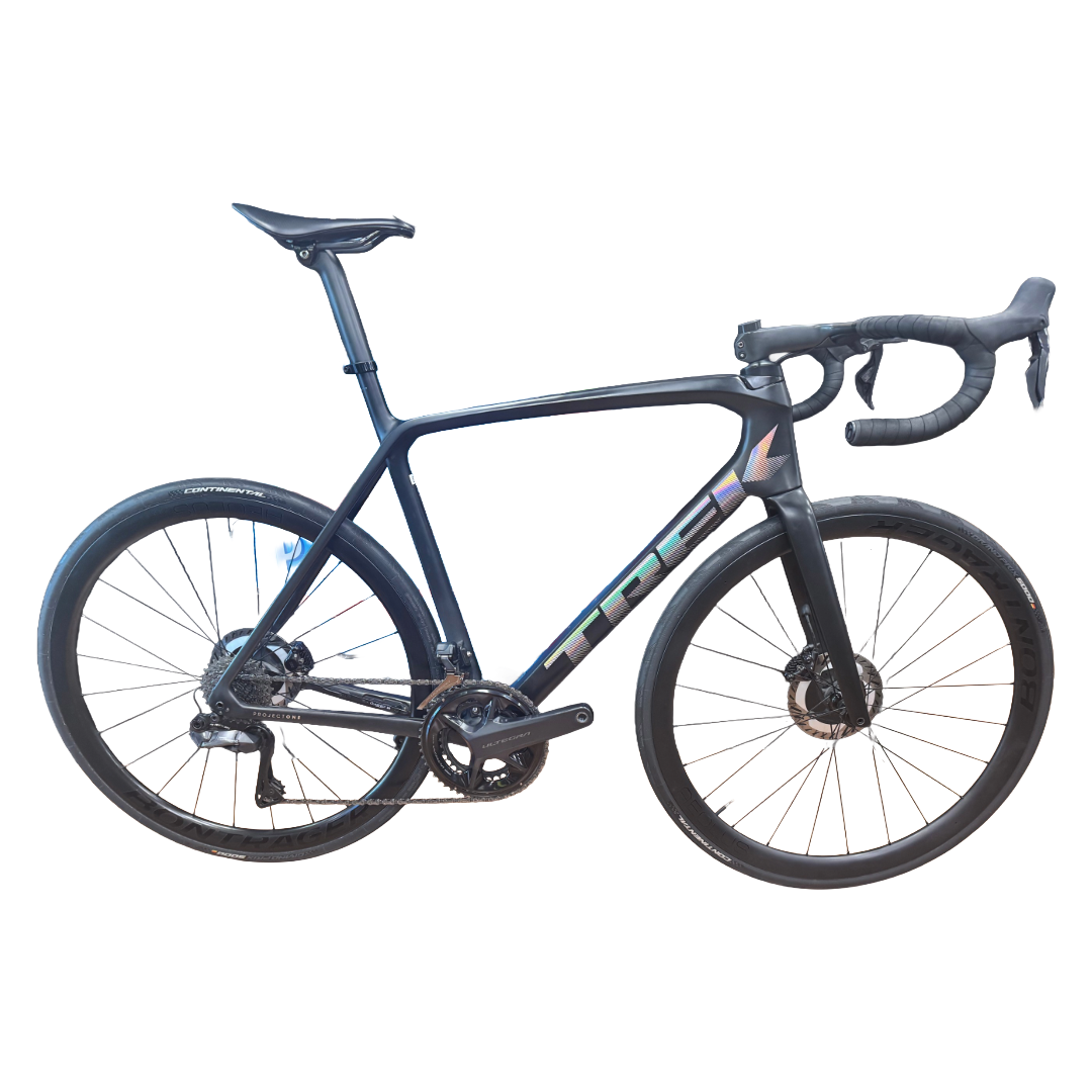 Trek Emonda SLR7 2023 - Shimano Ultegra DI2 2x12V - Bontrager Aeolus Pro37 - 011 / 58 / Nero (58)