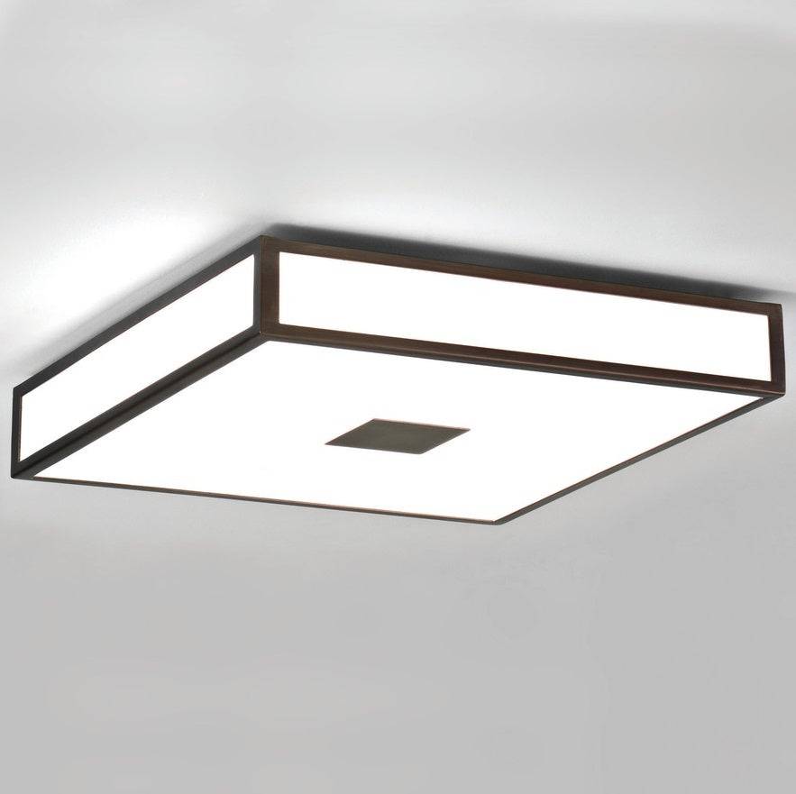 Mashiko 400 Square loftlampe fra Astro Lighting - Med LED / Bronze