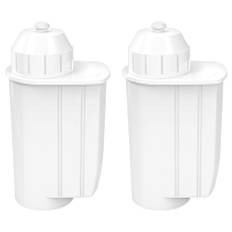Wasserfilter für Siemens EQ Series, EQ6, EQ9, EQ500, Brita Intenza Wasserfilter Siemens, Wasserfilter Kaffeevollautomat für Siemens EQ6, Brita Intenza 575491, Bosch TCZ7003, TCZ7033, Weiß(2 Stücke)
