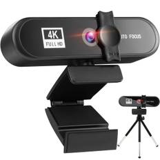 4K webcam med Autofocus & smart tripod. 3840x2160. 8MP.