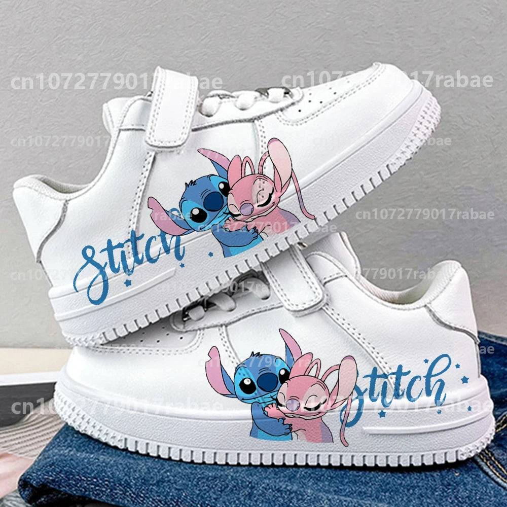 stitch shoes kids Children shoes Student Casual Sneakers boys Running Fashion 8 and 9 year old girls Shoes Christmas Gift - STDY0009 / 30.