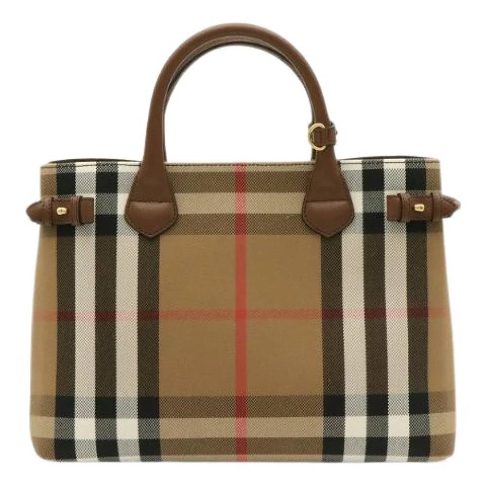 Burberry Vintage - Pre-owned Banner Handväska Vintage - Dam - ONE Size - Läder