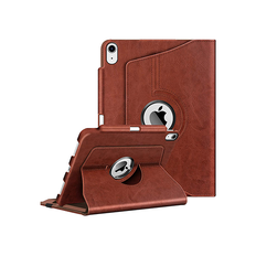 iPad Mini 6/7 (2021/2024) - Retro Diary™ Vintage 360° Onefold Læder Cover - Brun