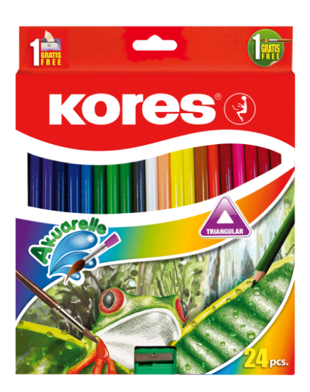 Kores Akuarelle 24 Watercolour Pencils (93824)