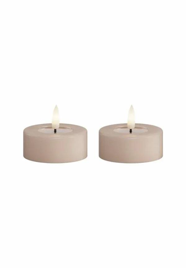 LED Värmeljus 6x4,5 Rose 2-p