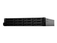 (ComputerSalg) Synology RackStation RS3618XS - NAS-server - 12 bays - 144 TB - rackversion - SATA 6Gb/s - HDD 12 TB x 12 - RAID 0, 1, 5, 6, 10, JBOD, RAID F1 - RAM